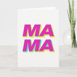 Tarjeta Gráfica Fuchsia Mama
