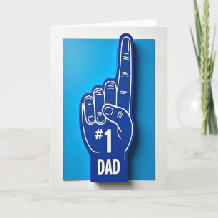 Tarjeta Gráfica Negrita para Papá Destacado
