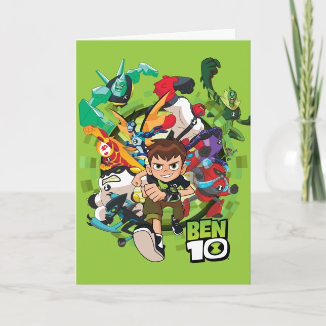 Tarjeta Gráfico Ben 10 Alien Rush (Anverso)