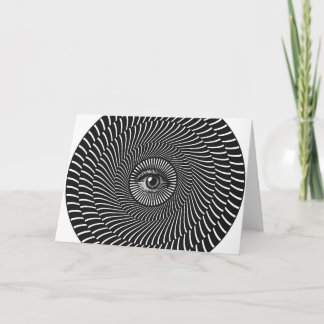 Tarjeta Gráfico circular en blanco y negro