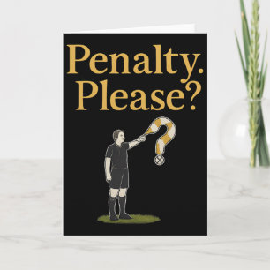 Tarjeta Gráfico de bandera de árbitro de fútbol Penalty Pl