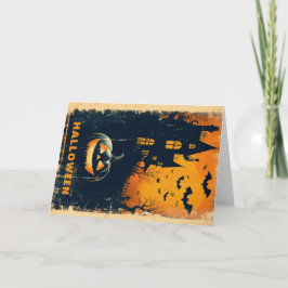 Tarjeta Gráfico de Halloween - Edición Limitada