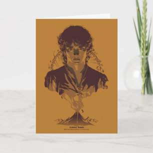 Tarjeta Gráfico de inscripción de Tengwar FRODO™ MOUNT DOO