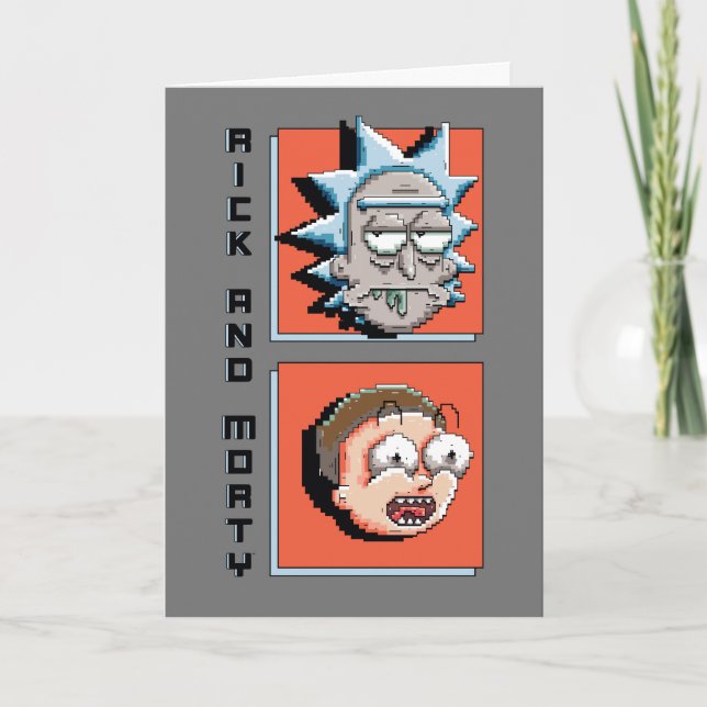 Tarjeta Gráfico de Pixelverse Rick y Morty Panel (Anverso)