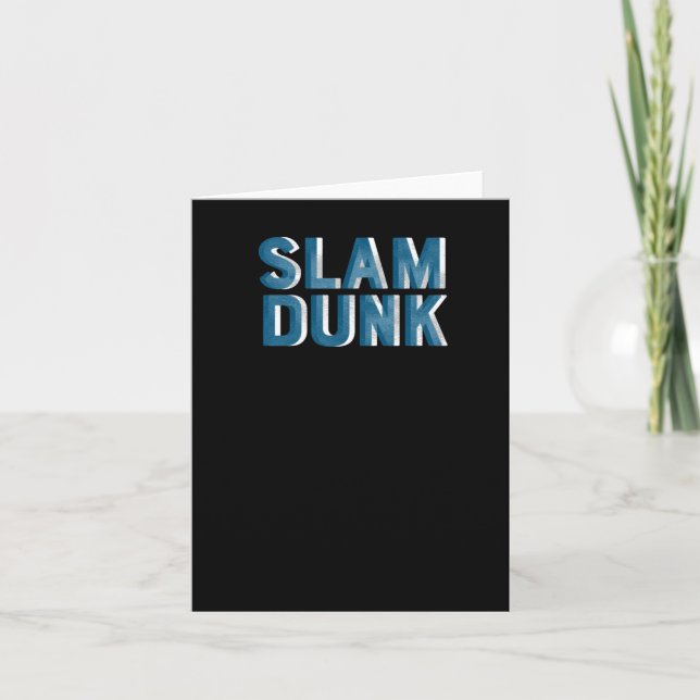 Tarjeta Gráfico de Slam Dunk (Anverso)