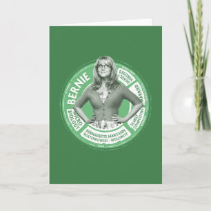 Tarjeta Gráfico informativo de Bernadette