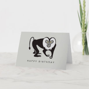 Tarjeta Gráfico - MACAQUE - Mono - Primado - Vida salvaje