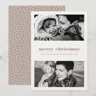 Tarjeta Gráfico mínimo   Arena Feliz Navidad 2 Foto