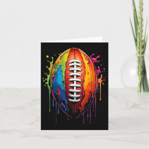 Tarjeta Gráficos de fútbol goteo Deportista Niño Fan S