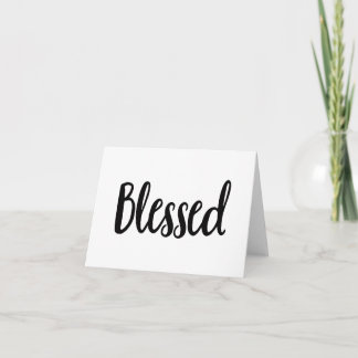 Tarjeta Gráficos de gospel bendecidos Citas cristianas est