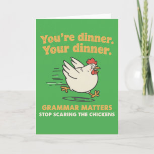 Tarjeta Gramática Divertida Eres Tu Cena Tu Cena Gramática