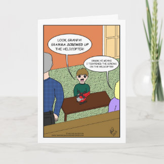 Tarjeta Gramma estropeó el helicóptero