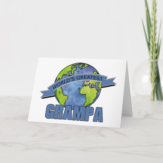 Tarjeta Grampa más grande del mundo (Anverso)