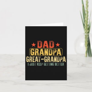 Tarjeta Gran Abuelo para el Día del Padre Papá Abuelo
