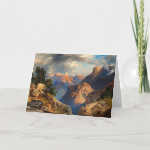 Tarjeta Gran Cañón, 1912 por Thomas Moran