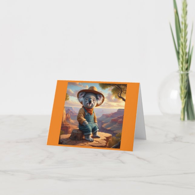Tarjeta Gran Cañón de Koala (Anverso)