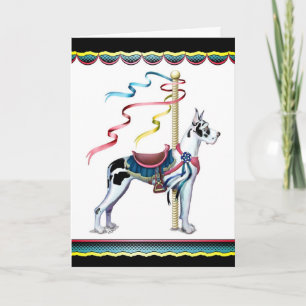 Tarjeta Gran carrusel Dane Harlequin - Personalizado