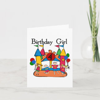 Tarjeta Gran Chica Bonza camisetas de cumpleaños y regalos