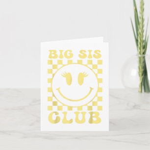 Tarjeta Gran Club Sis revisado y moderno túnica de hermana