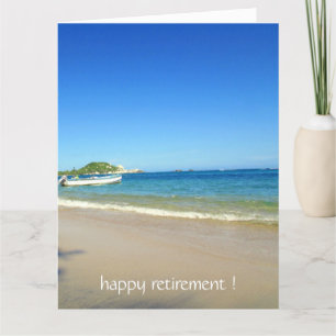 Tarjeta gran costa feliz