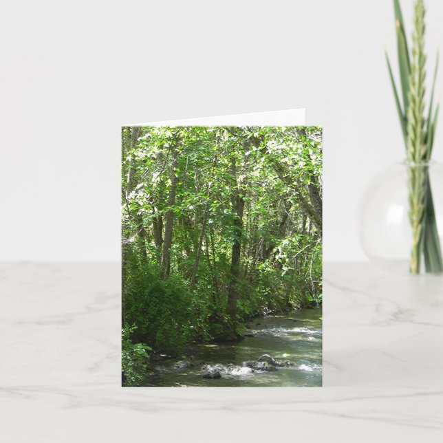 Tarjeta Gran Creek en verano... (Anverso)