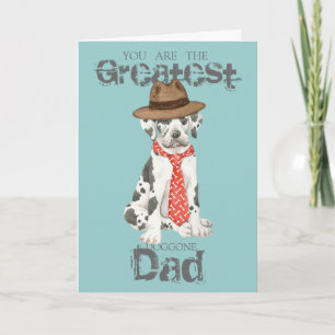 Tarjeta Gran Dane Dad