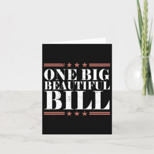 Tarjeta Gran factura de Trump en Estados Unidos, gran bell