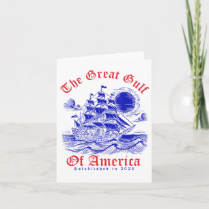 Tarjeta Gran Golfo De Estados Unidos Trump