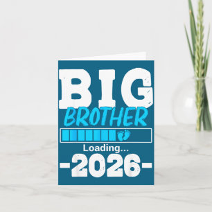Tarjeta Gran Hermano Cargando Arte Infantil 2026