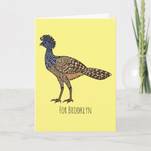 Tarjeta Gran ilustracion de personalizado de aves de curac