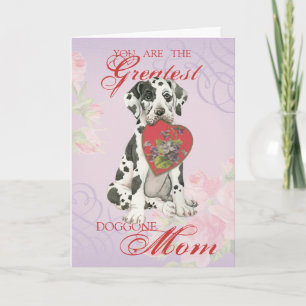 Tarjeta Gran Madre del Corazón de Danés