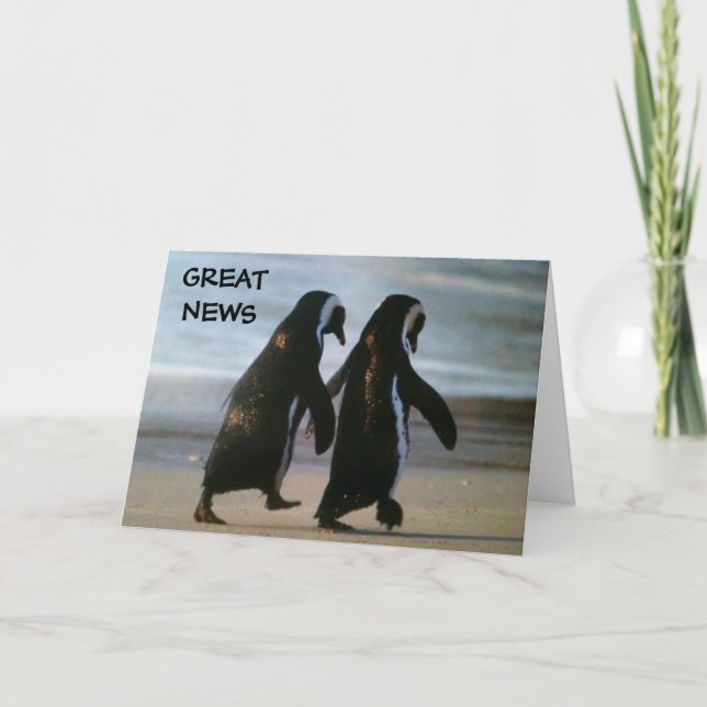 TARJETA GRAN NOTICIA=ADOPCIÓN (Anverso)