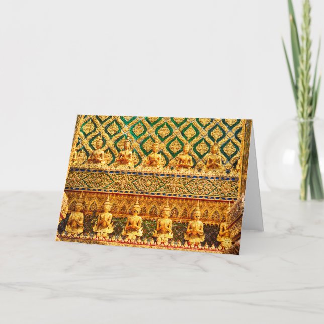 Tarjeta Gran Palacio En Bangkok, Tailandia (Anverso)