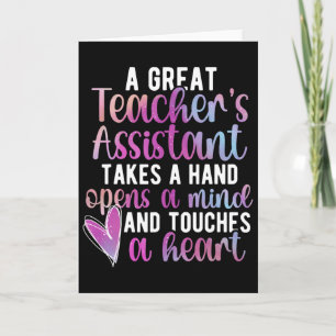 Tarjeta Gran Profesor Enseñanza Instantánea Para