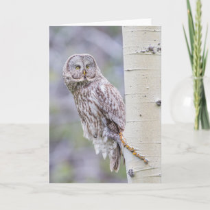 Tarjeta Gran rama de árbol gris