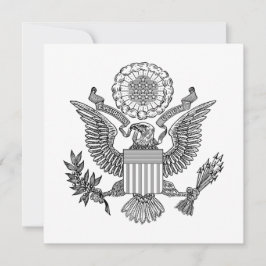 Tarjeta Gran Sello de los Estados Unidos de América (EE.UU