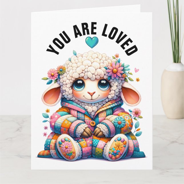 Tarjeta Gran tema de animales bebés - ¡Mira atrás! (Anverso)