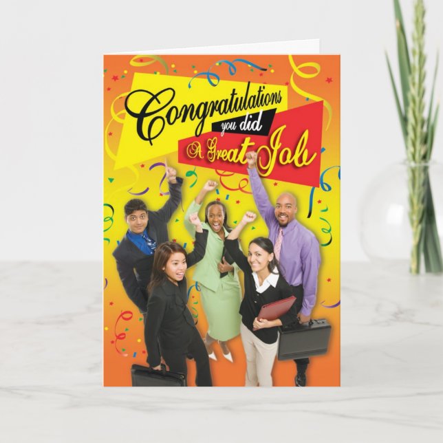 Tarjeta Gran trabajo (Anverso)