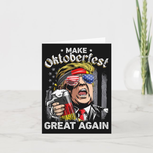 Tarjeta Gran Trump de nuevo divertido (Anverso)