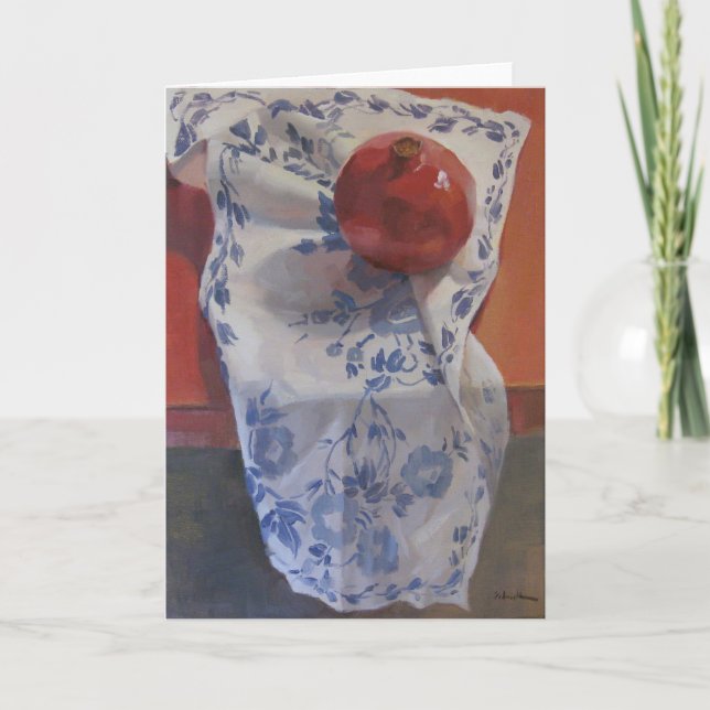 Tarjeta Granada blanca y azul roja (Anverso)