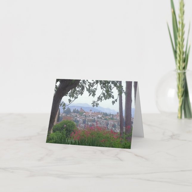 Tarjeta Granada, España (Anverso)