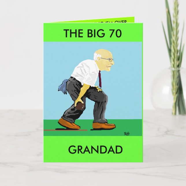TARJETA GRANDAD 70 CUMPLEAÑOS (Anverso)