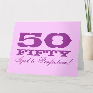 Tarjeta grande de cumpleaños para mujeres Tamaño