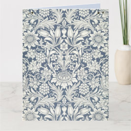 Tarjeta grande de diseño de girasol (de William Mo