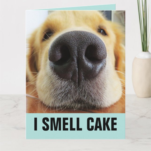 TARJETA GRANDE DE HUMO DE CUMPLEAÑOS GRANDES DE PE (Anverso)