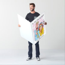 Tarjeta grande del día de padre - adaptándole