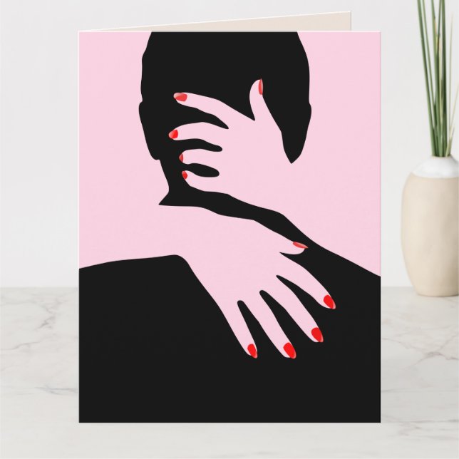 TARJETA GRANDE DEL DÍA DE SAN VALENTÍN MARIDO TE Q (Anverso)