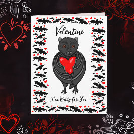 Tarjeta grande del Día de San Valentín Me encanta 