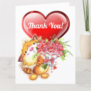 Tarjeta grande gracias