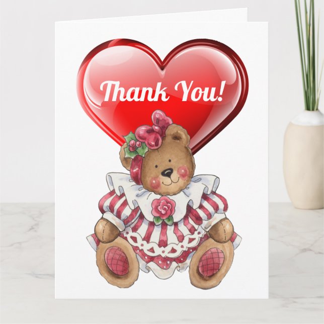 Tarjeta grande gracias (Anverso)